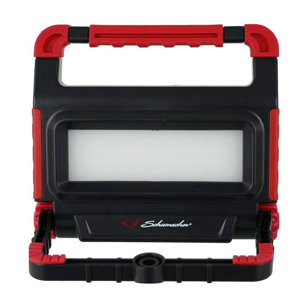 Schumacher Electric Schumacher LED Rechargeable Work Light with Adjustable Base and USB Charging SL923