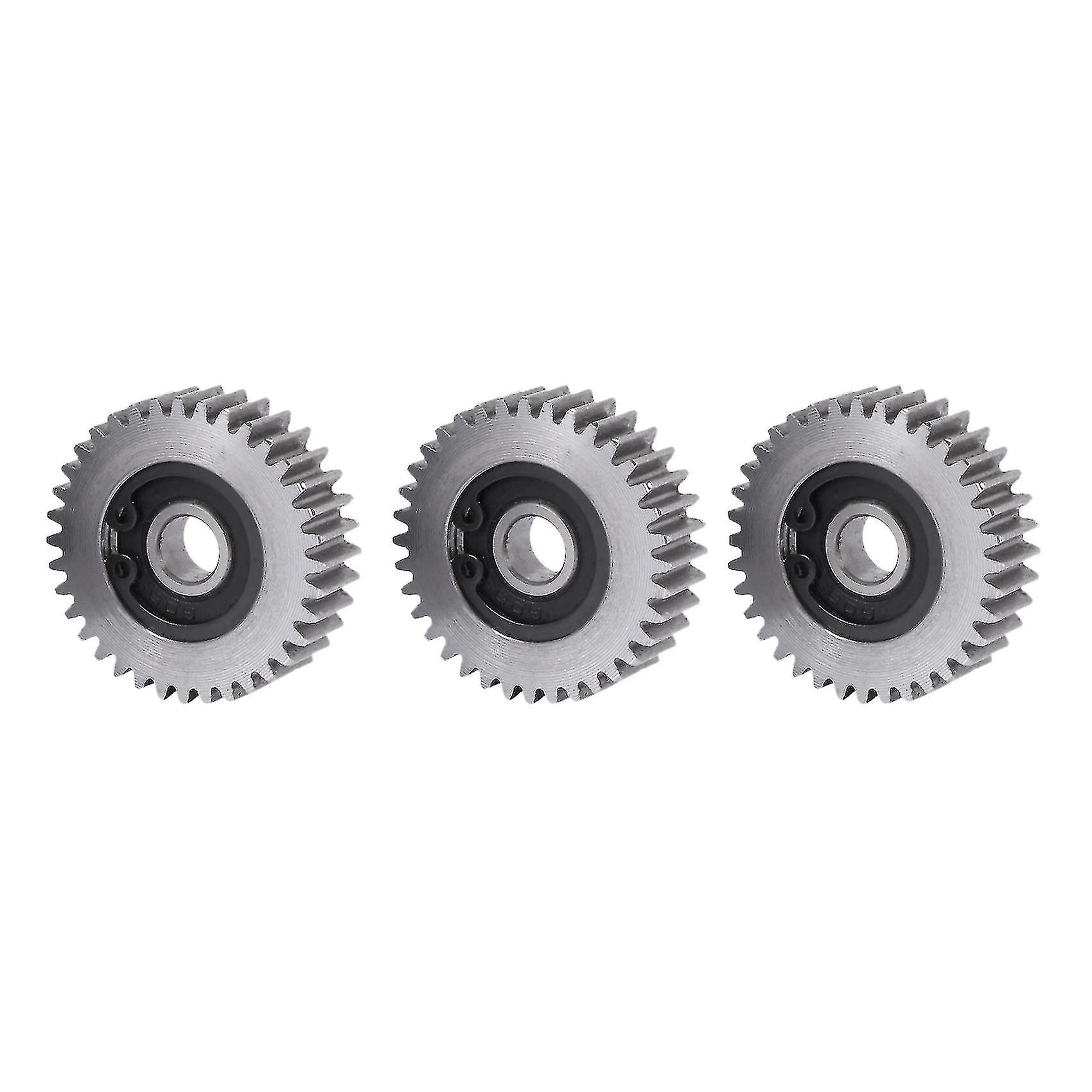 3 Pieces Gear Diameter:38 Mm 36 Tooth Thickness:12 Mm Steel Gear