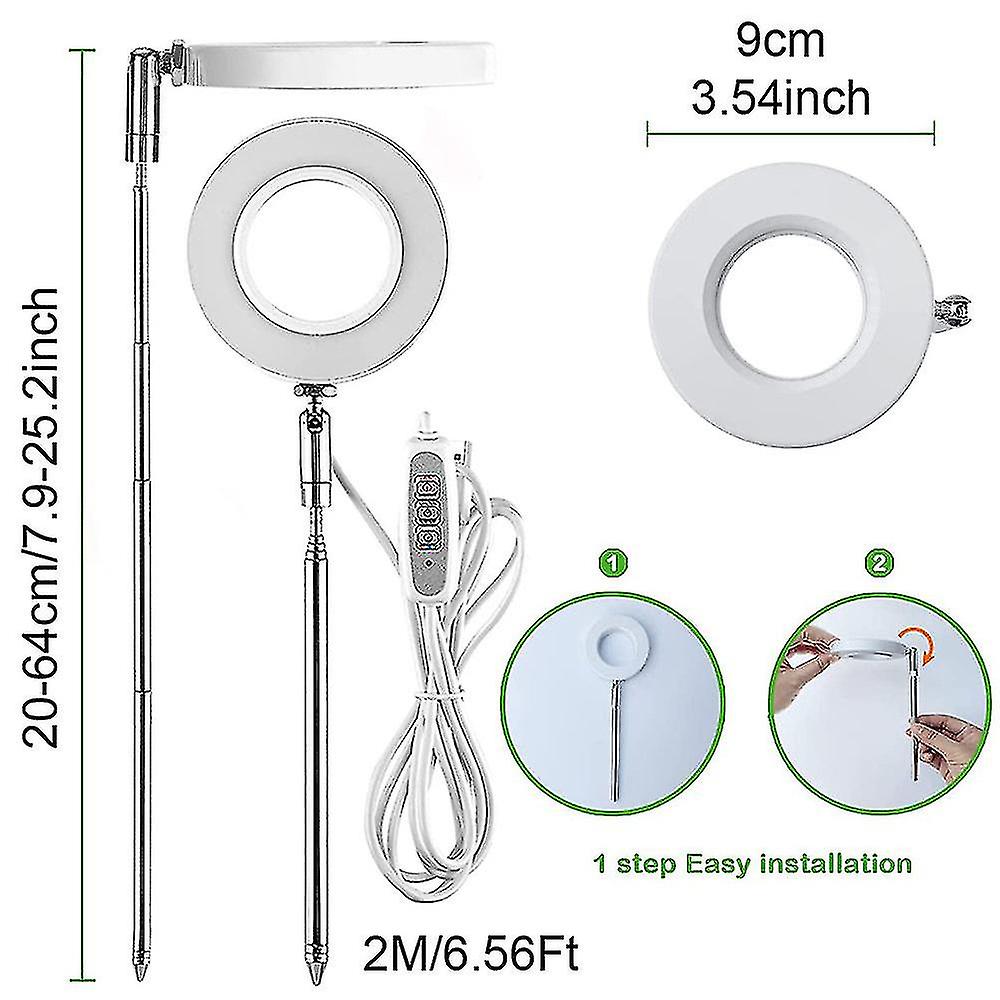 Full Spectrum Sunlight Led Plant Grow Light For Small And Medium-size Plants