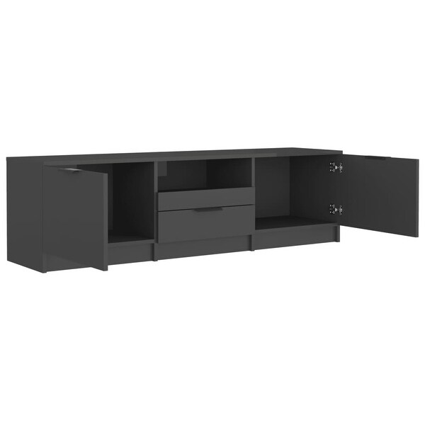 TV Cabinet Black 55.1