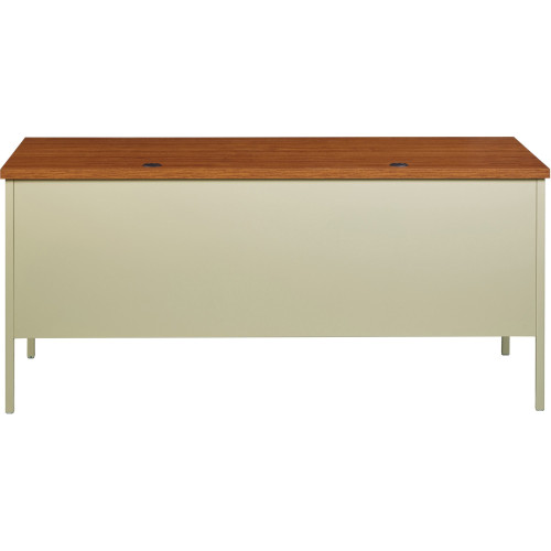 Lorell Fortress Series Left-Pedestal Desk (60917)