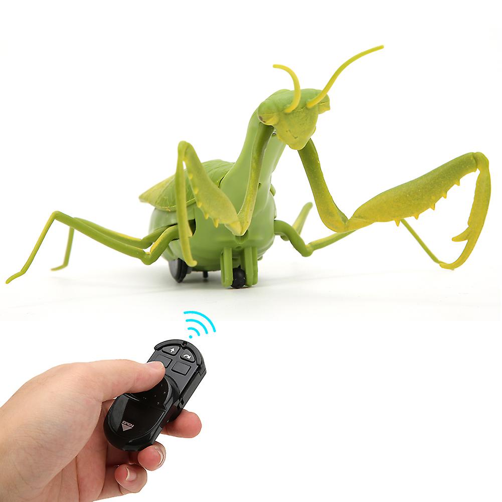 Infrared Remote Control High Simulation Insect Mantis Kid Trick-playing Toy Prop