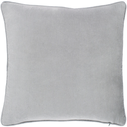 Corduroy Light Gray Pillow