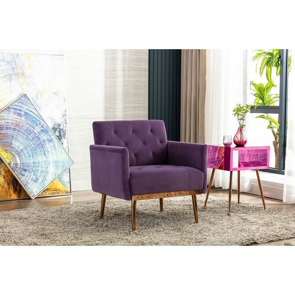 Living Room Modern Velvet Accent Chair