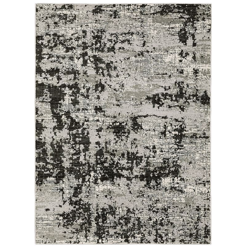 StyleHaven Cameron Blackout Contemporary Abstract Area Rug