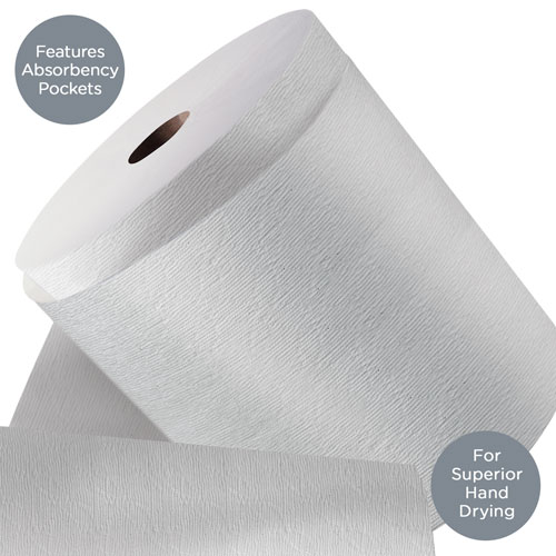 Kimberly-Clark Kleenex Hard Roll Paper Towels (11090) with Premium Absorbency Pockets | 1.5