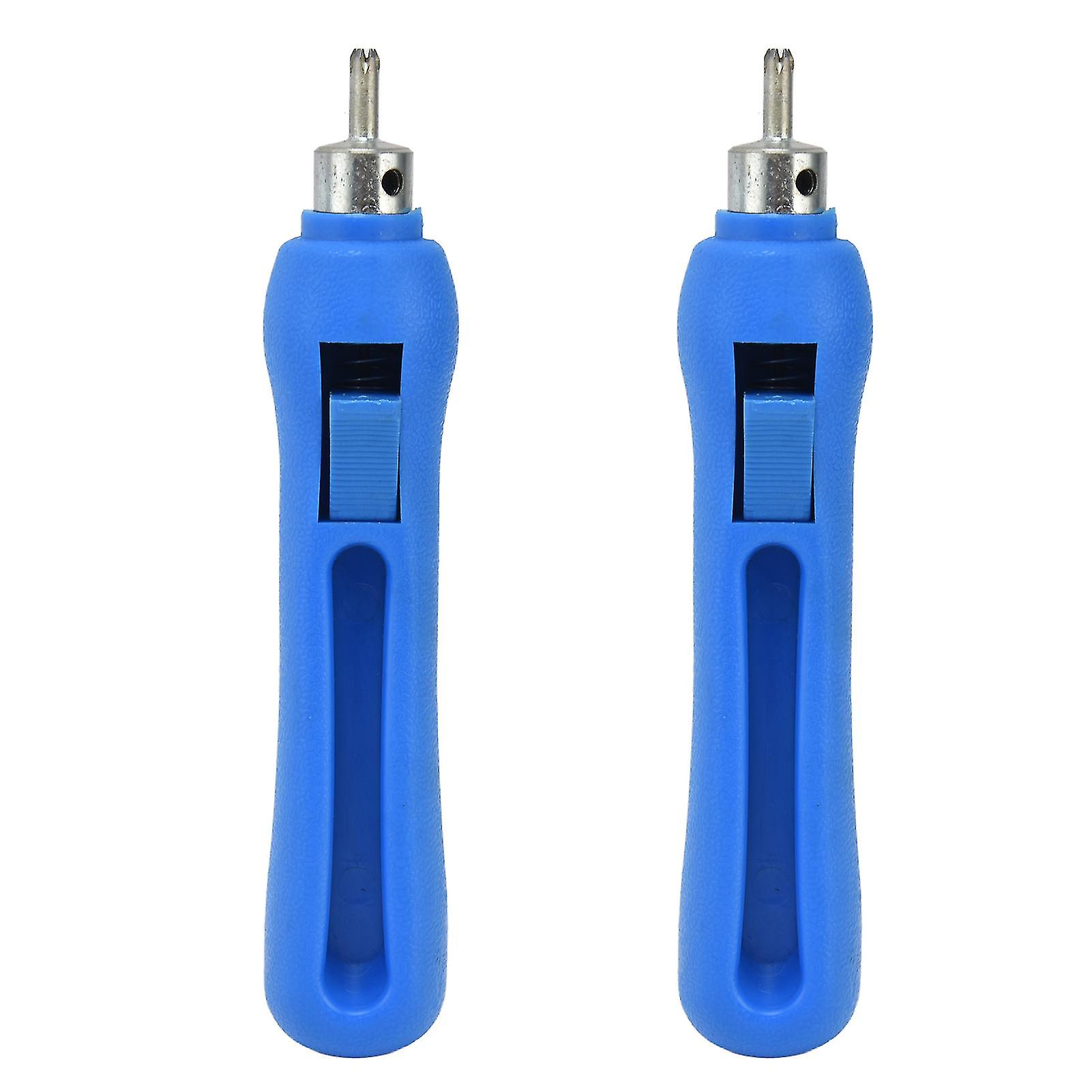 2Pcs Drip Irrigation Hole Punch Tool Plastic Stainless Steel Dripper Holes Punchers 3‑8mm