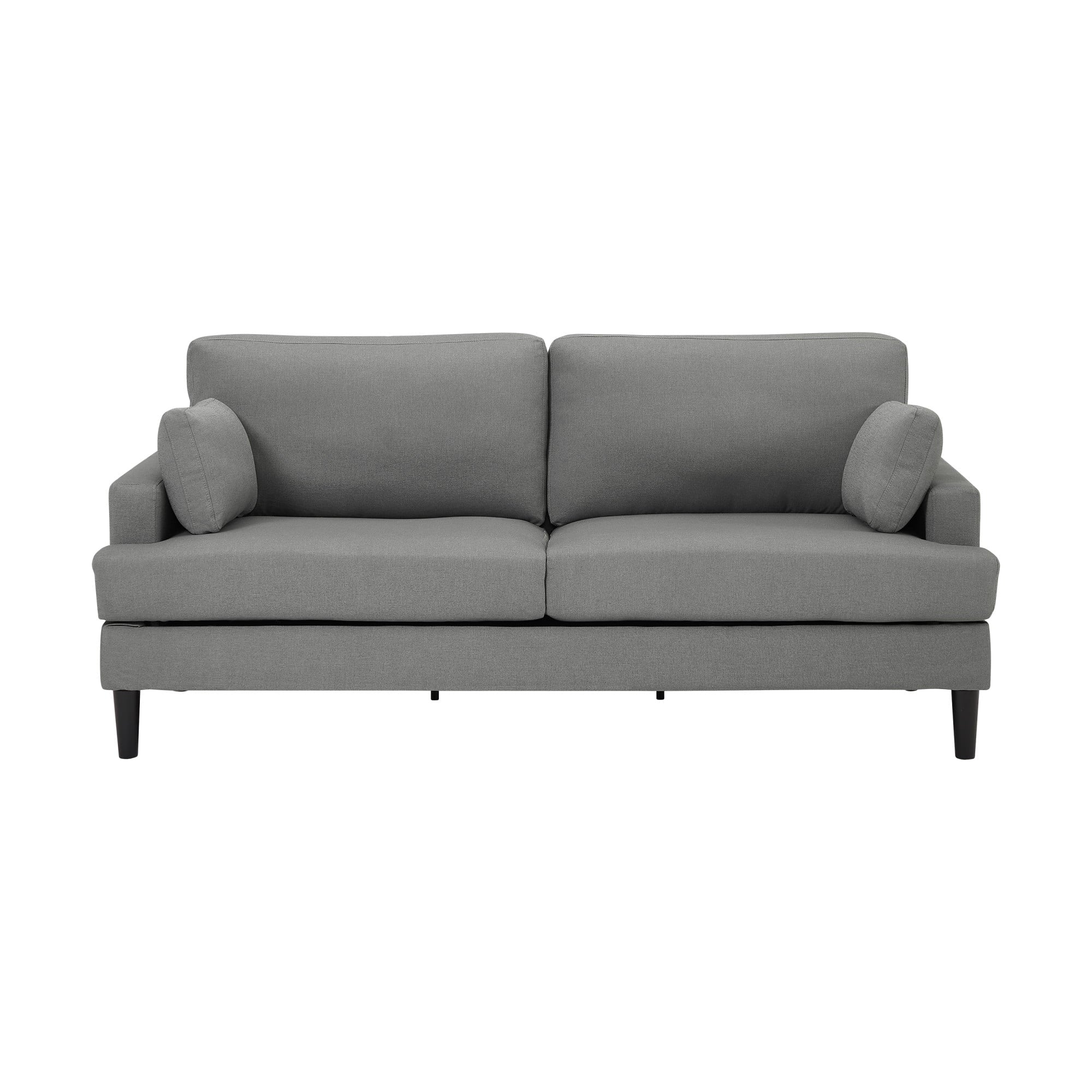 Positano Mid Modern Sofa, Smoke Grey