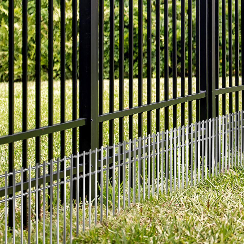 FENCY 24 in. H Metal Animal Barrier Garden Fence (12 Pack) HD-A-GE06014