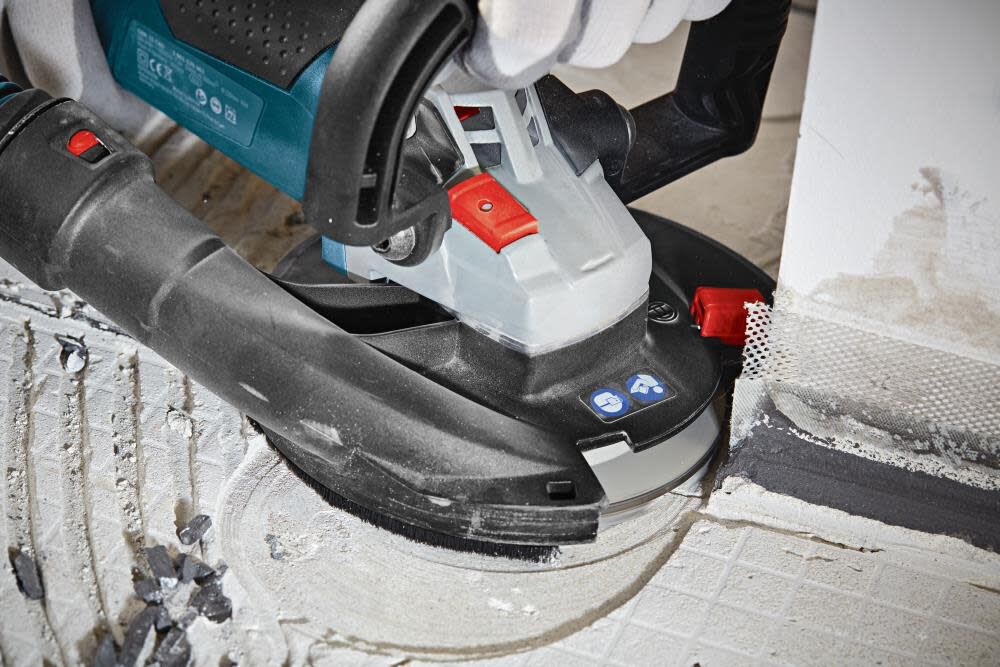 Bosch 5 In. Concrete Surfacing Grinder with Dedicated Dust-Collection Shroud CSG15 from Bosch