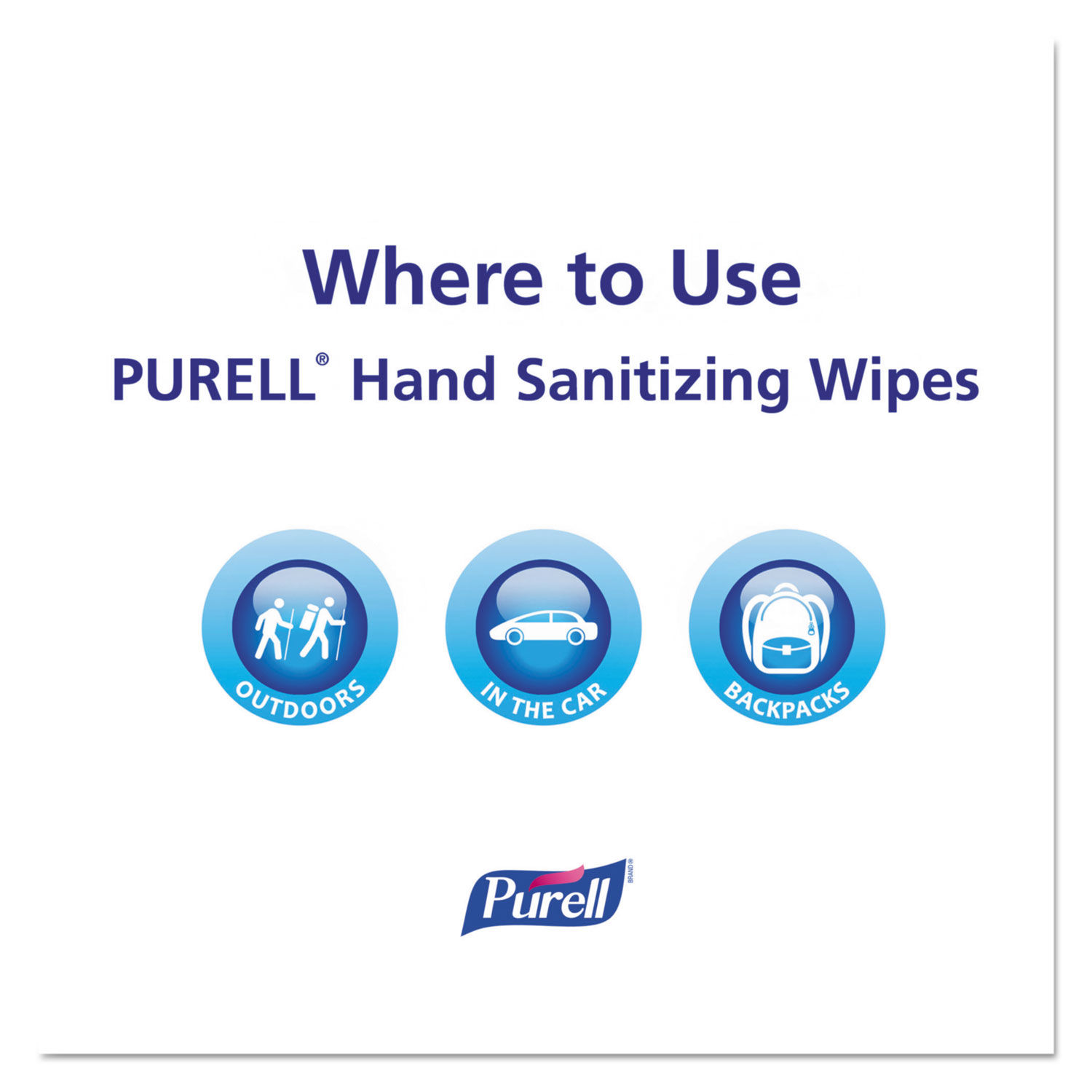 Cottony Soft Individually Wrapped Sanitizing Hand Wipes by PURELLandreg; GOJ90261M