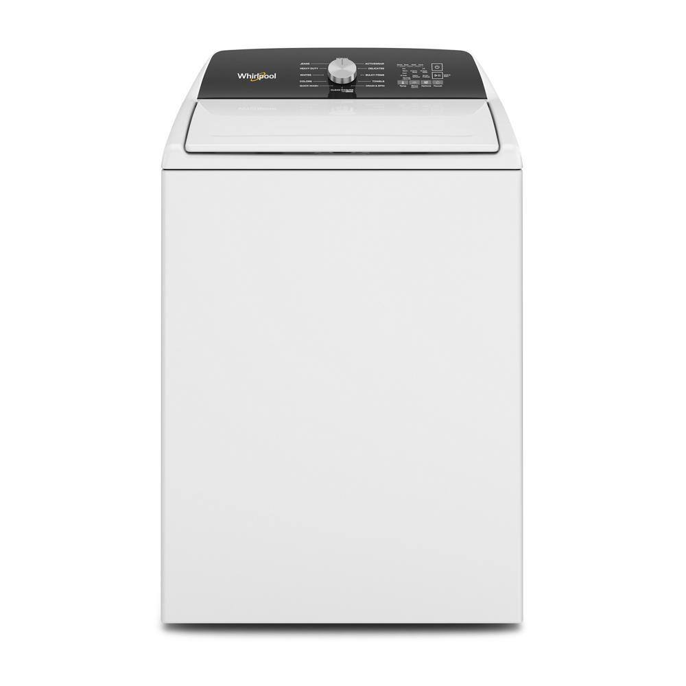 Whirlpool 4.6 cu. ft. White Top Load Impeller Washer with Built-In Faucet WTW5010LW