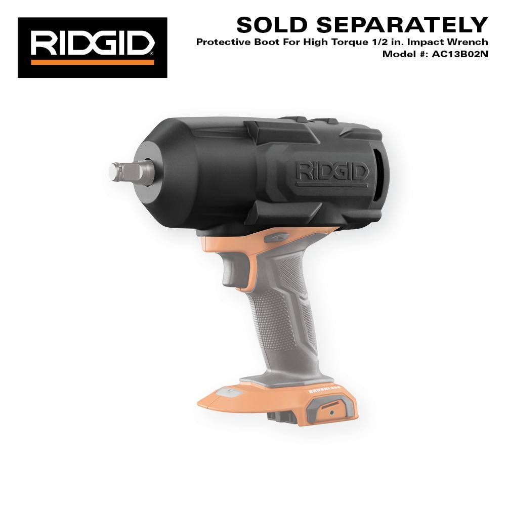 RIDGID 18V Brushless Cordless 2-Tool Combo Kit with High-Torque and Mid-Torque Impact Wrenches (Tools Only) R86212B-R86012B