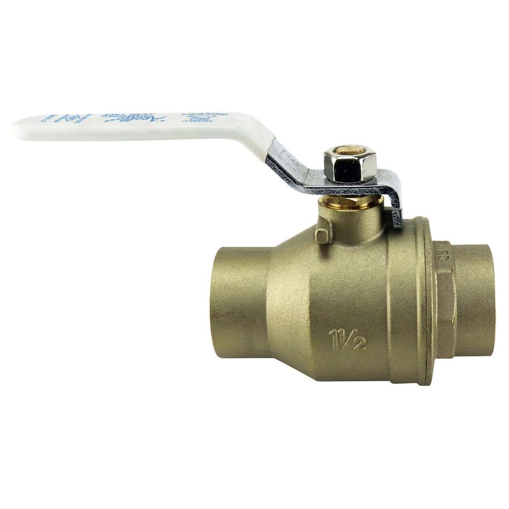 Apollo 1-12 in. Lead Free Brass SWT x SWT Ball Valve 94ALF20701A