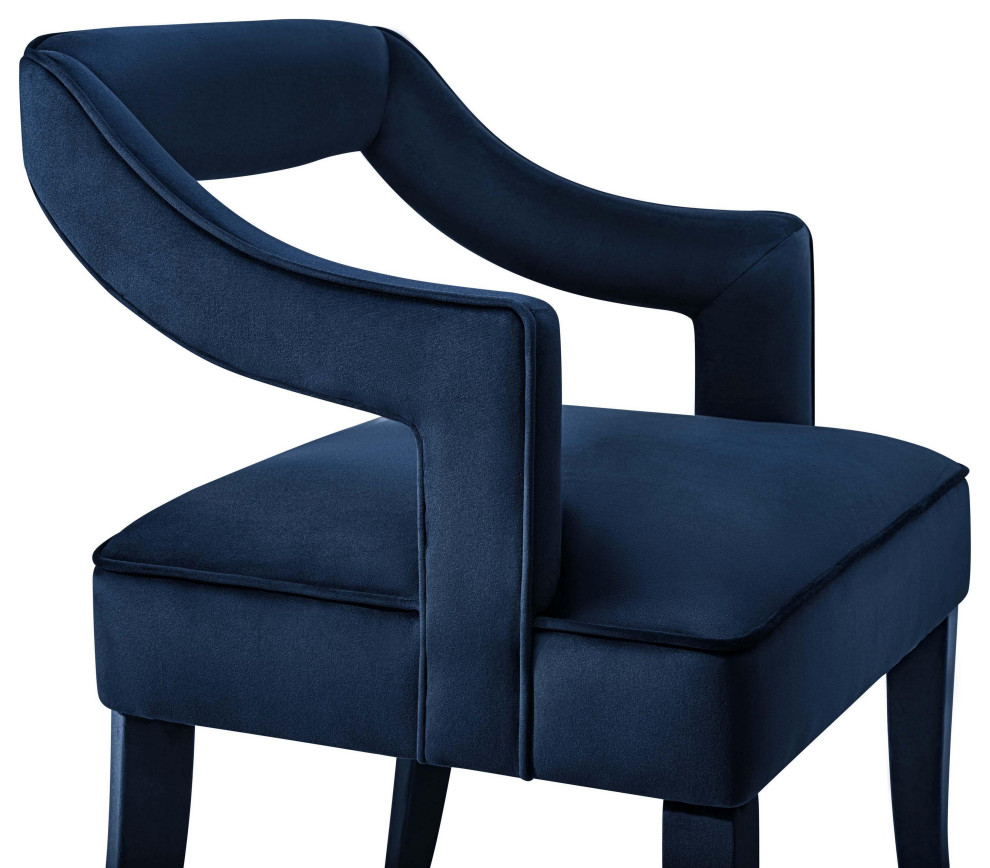 Tiffany Velvet Chair   Contemporary   Dining Chairs   by MODTEMPO LLC  Houzz