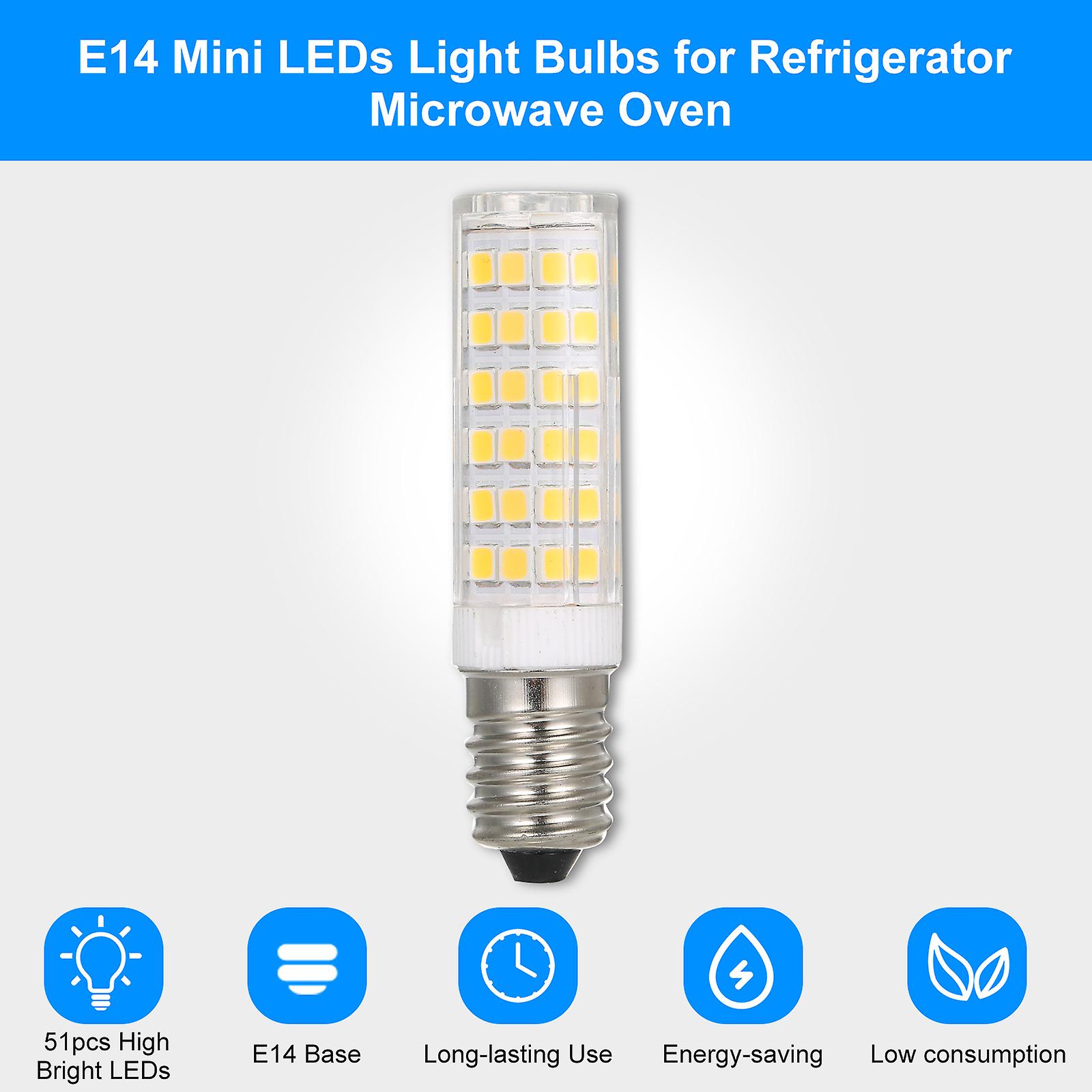 E14 Mini Leds Light Bulbs Home Use 7w Energy-saving Lamp Bulbs For Refrigerator Microwave Oven Ranges Hood No.226689