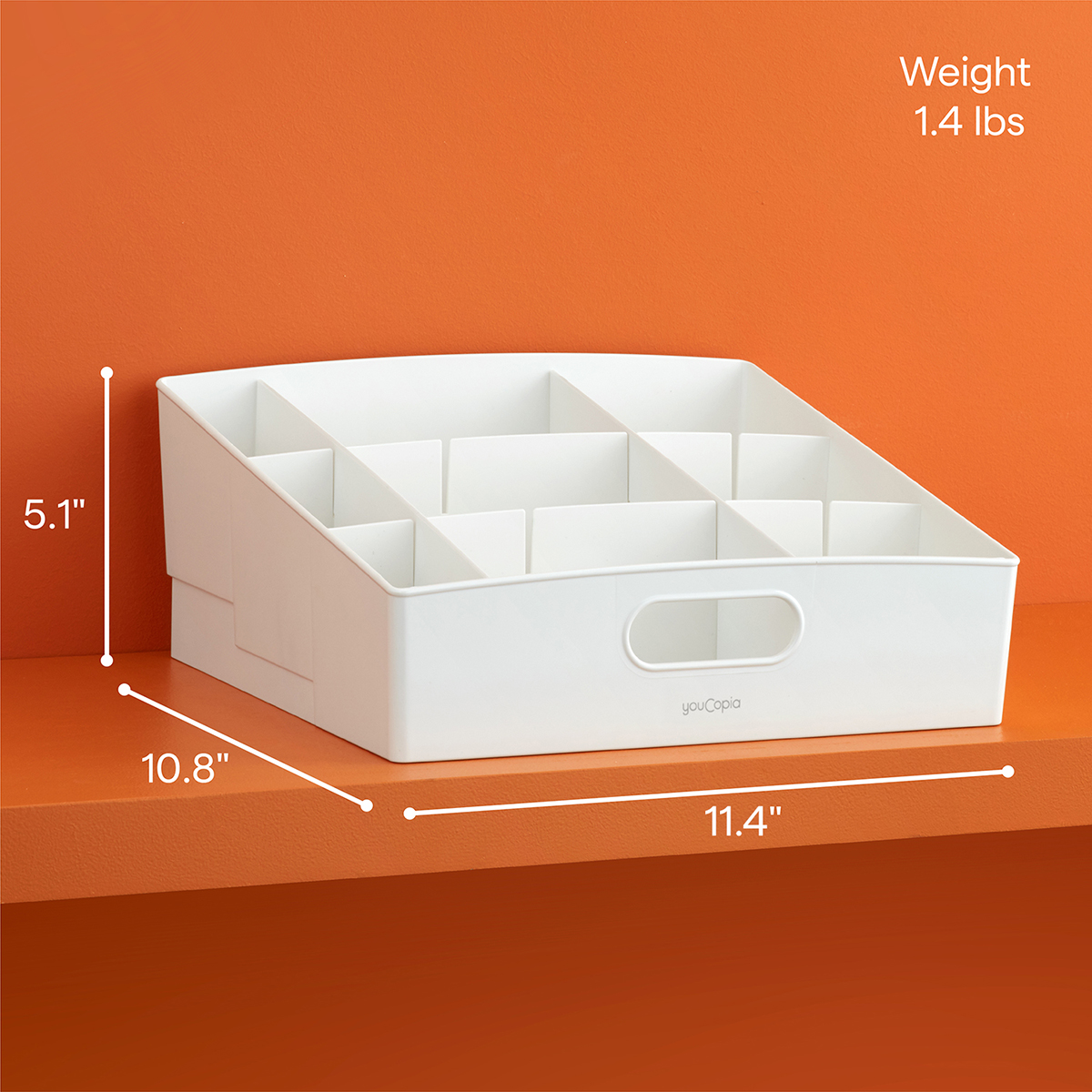 YouCopia 3Tier Adjustable ShelfBin