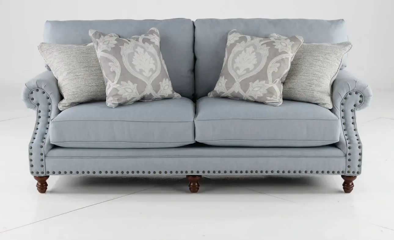 Ashford Light Blue Sofa