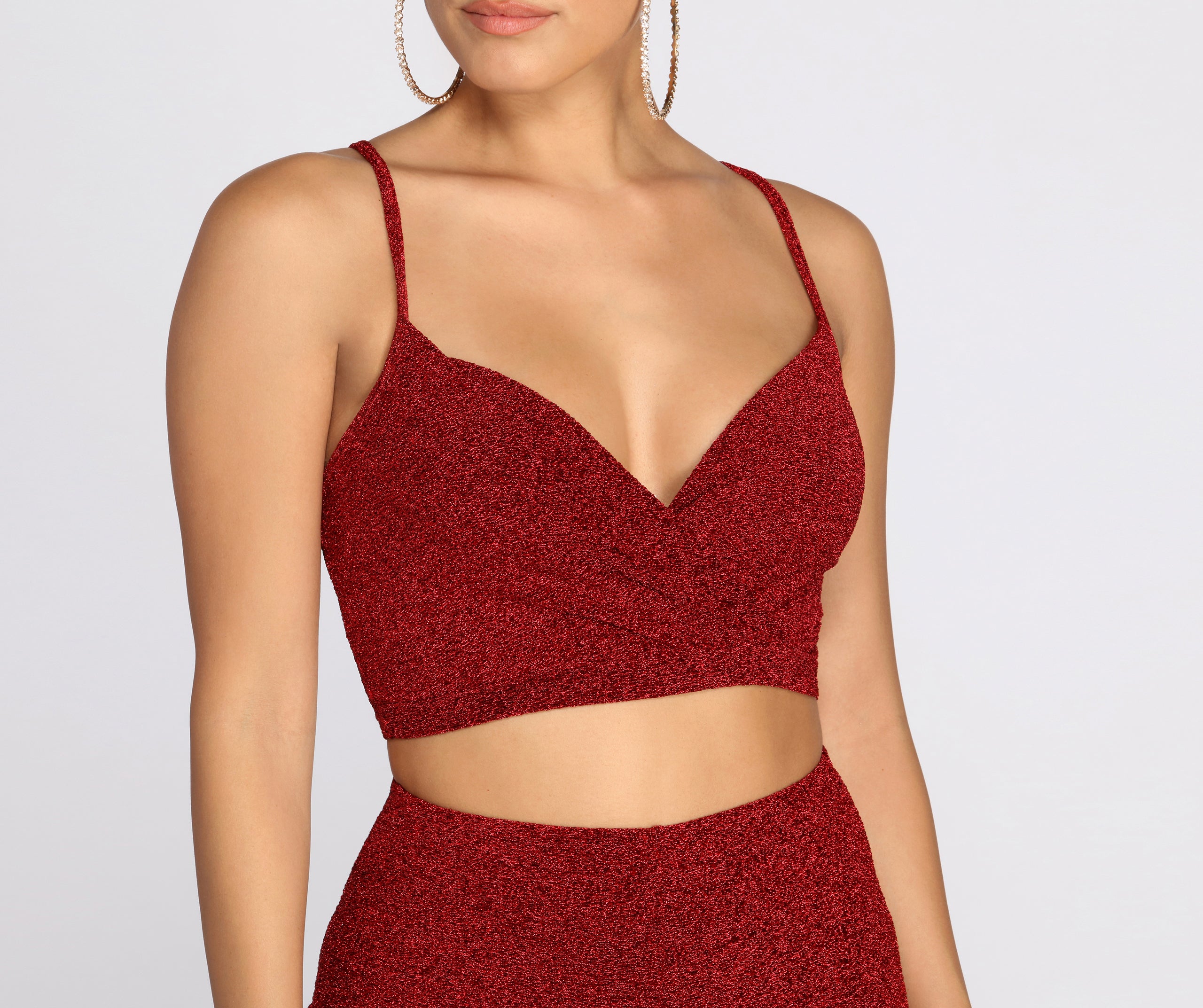 Fiery Fashionista Crop Top