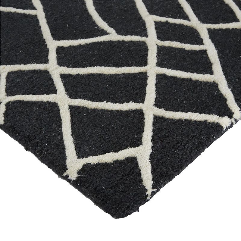 Weave and Wander Cavan Natural Contemporary Wool Area Rug - 5' x 8'