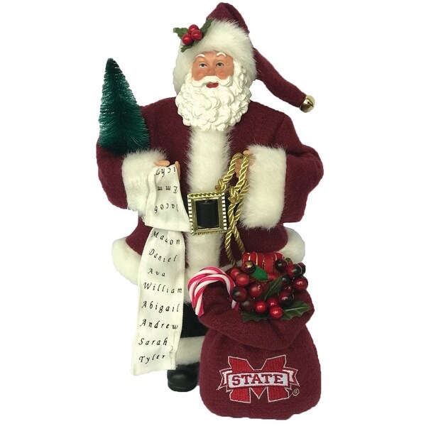 12 inch Mississippi State Santa