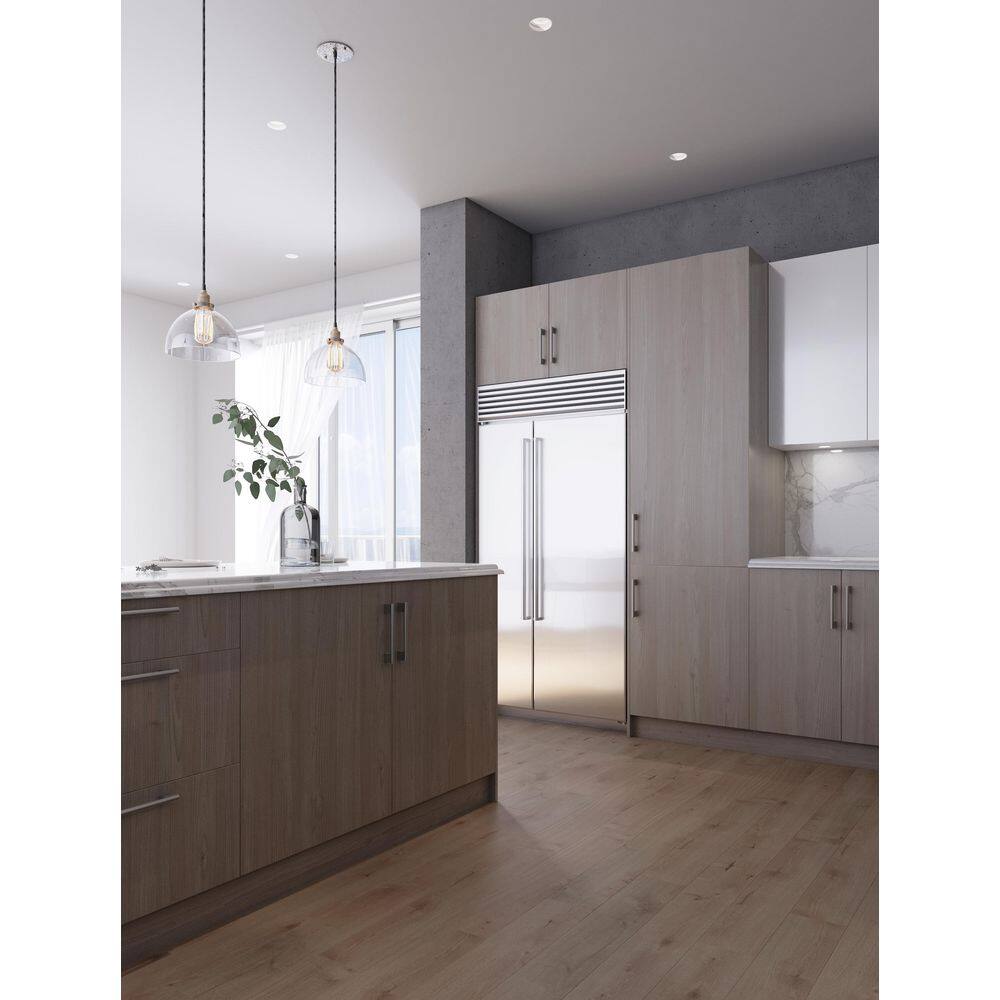 Cambridge Quick Assemble Modern Style with Soft Close 33 in x 42 in Wall Kitchen Cabinet 2 Door (33 in W x 12 D x 42 in H) SA-WU3342-GN