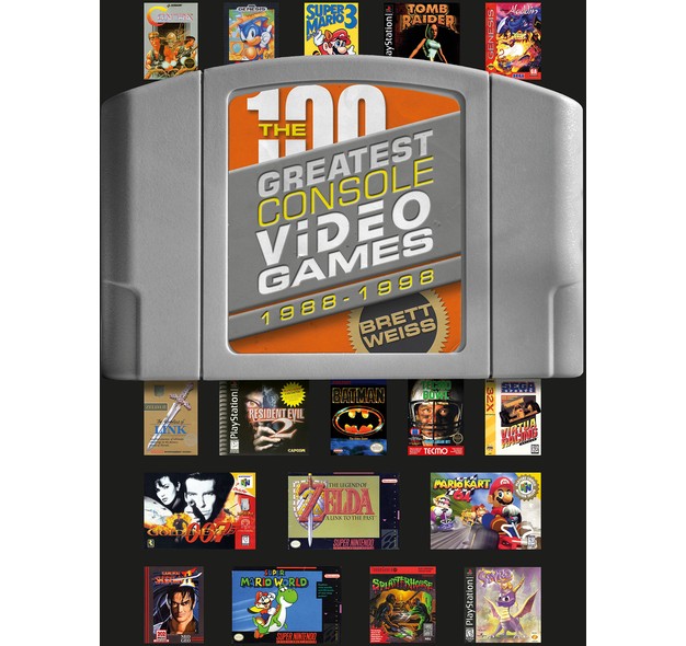 The 100 Greatest Console Video Games By Brett Weiss hardcover