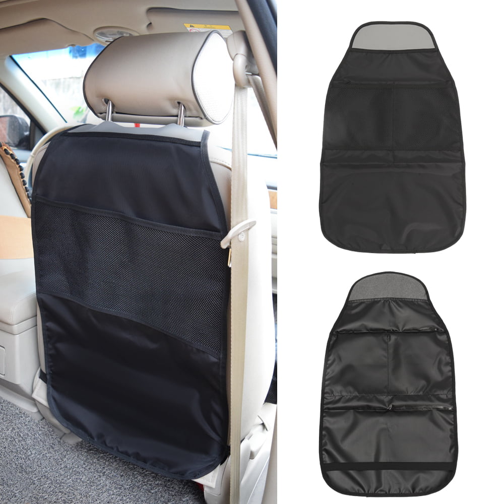 Car Seat Protector Cover Padded Thick Waterproof Back Seat Organizer Kick Mat