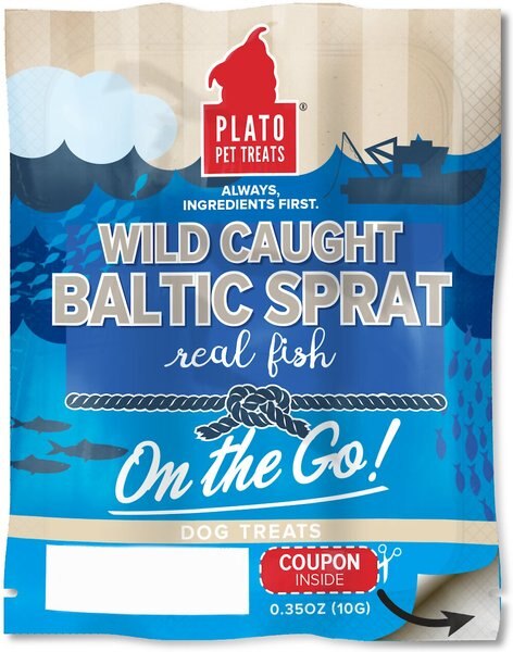 Plato Wild Caught Baltic Sprat Dog Treats