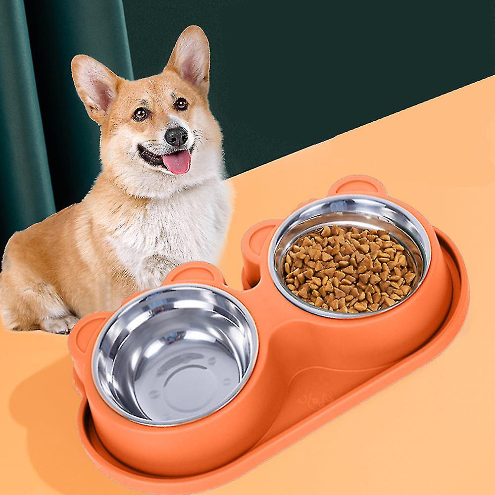 Cat Bowl Dog Bowl Anti-orning Rice Bowl Pet Bowl Dog Food Bowl Double Bowl