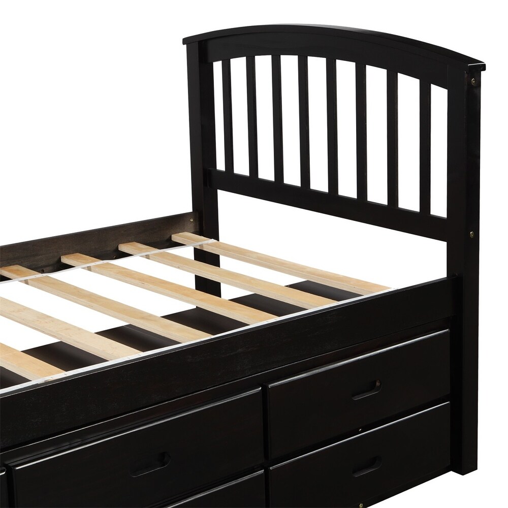 Taylor   Olive Freesia Twin size Storage Bed