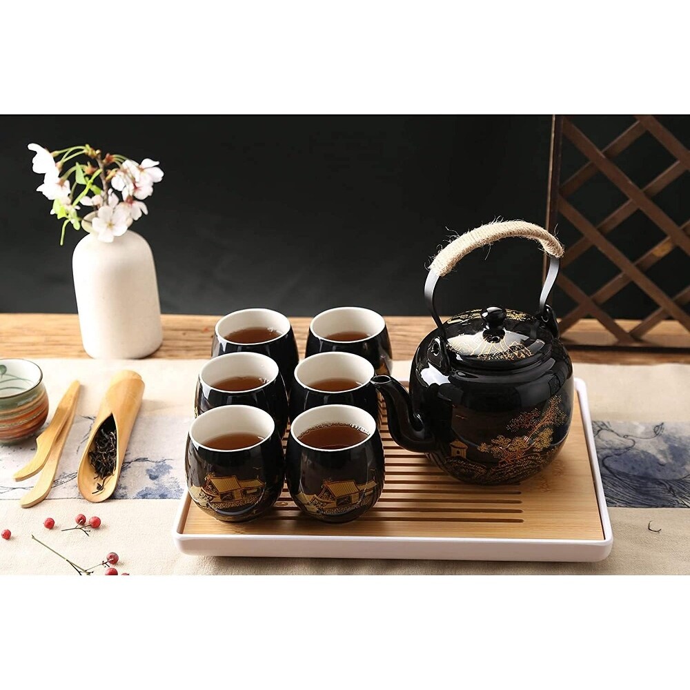 Beautiful Asian Porcelain Tea Set