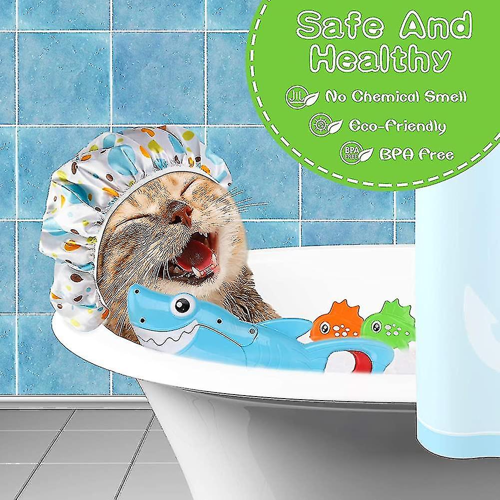 Baby Bath Toys，lmell Shark Grabber Baby Bath Time Toy Bathtub Toy，lmell Gift