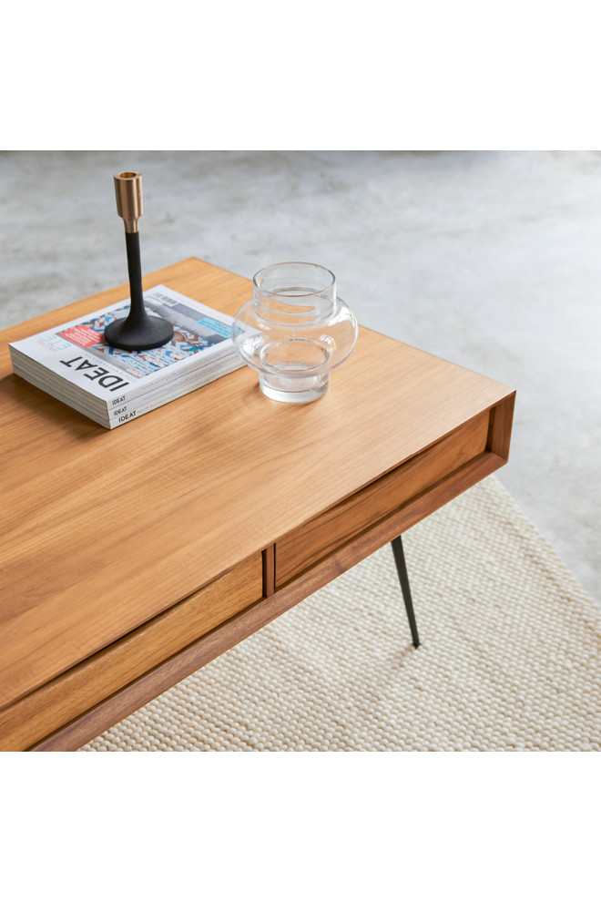 Teak Modern Coffee Table  Tikamoon Simen   Midcentury   Coffee Tables   by Oroa   Distinctive Furniture  Houzz