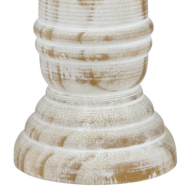 Stonebriar Beach House Pillar Candle Holder Ckk Home Decor