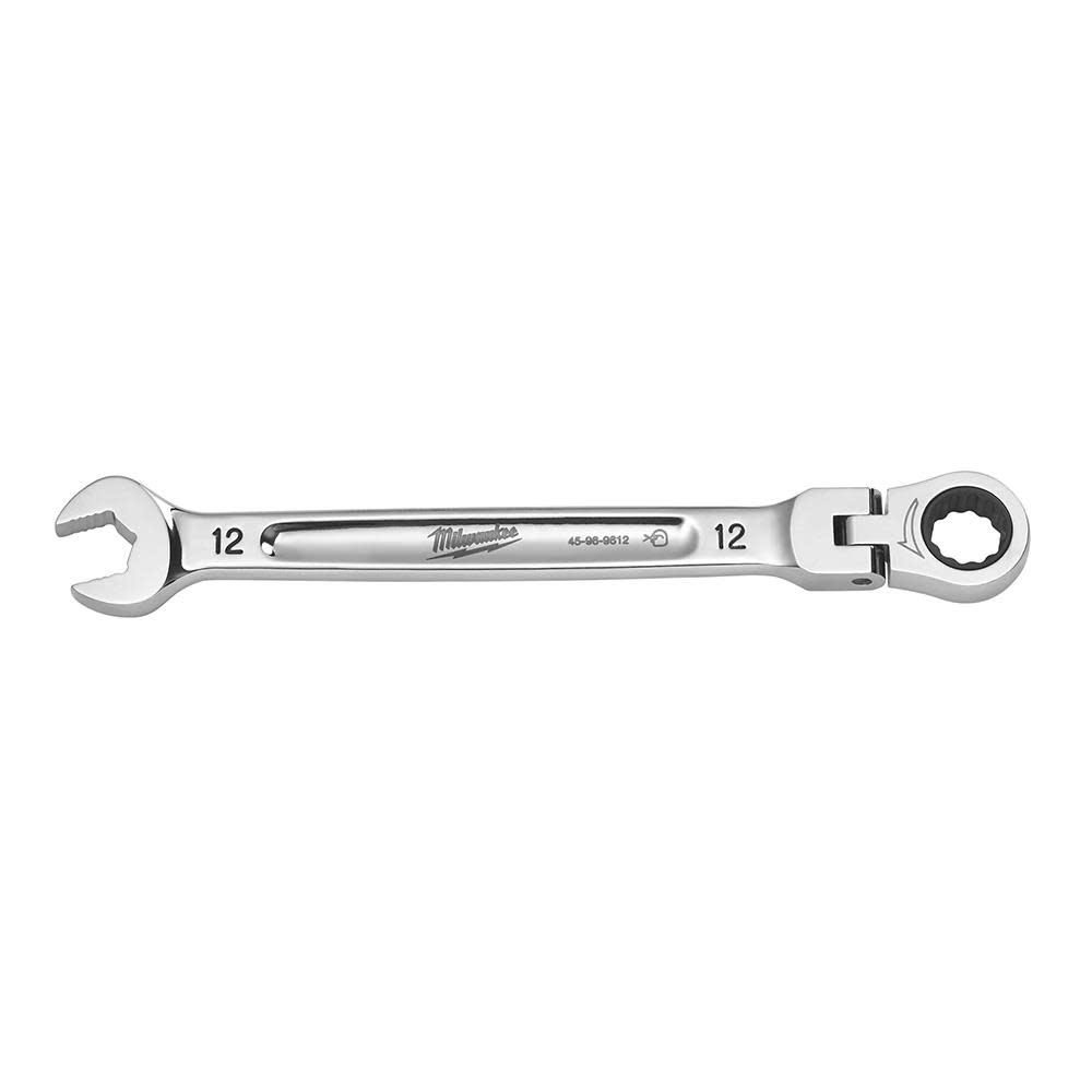 Milwaukee Combination Wrench Flex Head Ratcheting 12mm 45-96-9612 from Milwaukee