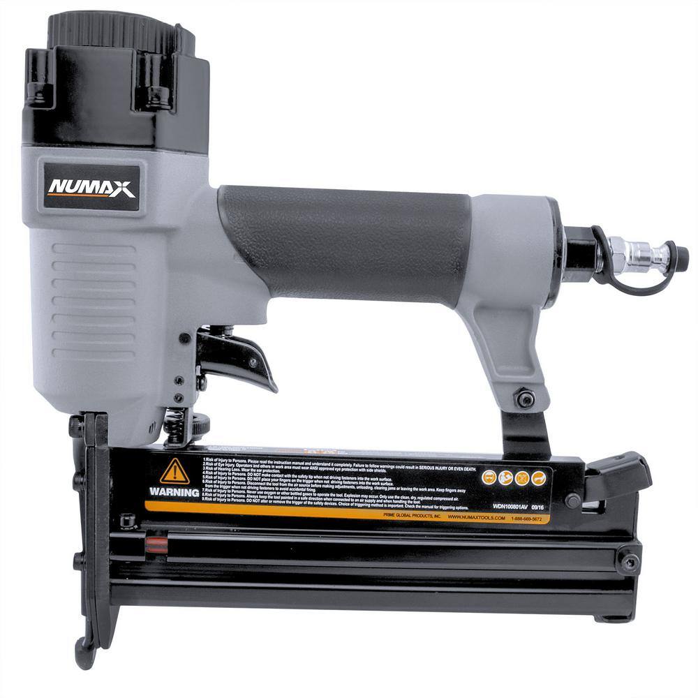 NuMax Pneumatic 2-In-1 18-Gauge Brad Nailer and Stapler with Fasteners (4000-Count) S2118GWN