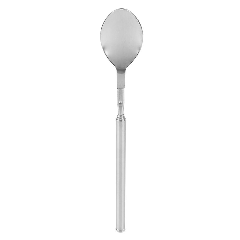 Stainless Steel 62cm Long Telescopic Stirring Spoon Stretchable For Barbecue Tableware Supplies