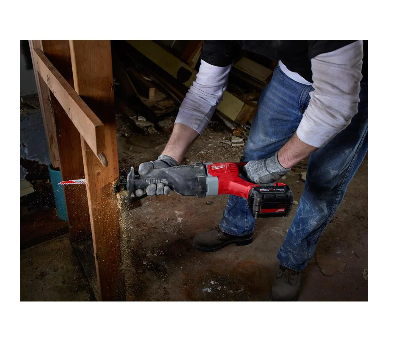 Milwaukee 2621-21 M18 18V Lithium-Ion Cordless SAWZALL Reciprocating Saw W/(1) 3.0Ah Batteries， Charger， Hard Case