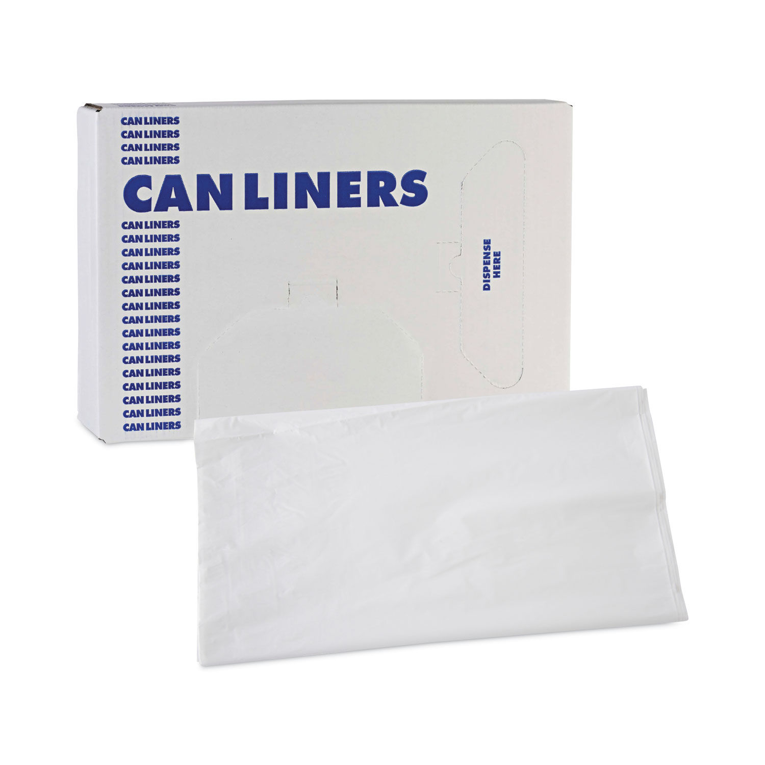 Linear Low Density Industrial Can Liners by Boardwalkandreg; BWKW4347X