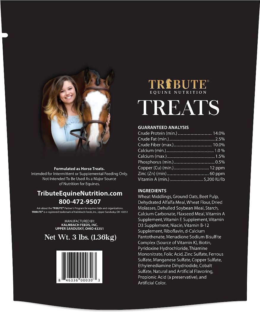 Tribute Equine Nutrition Apple Horse Treats