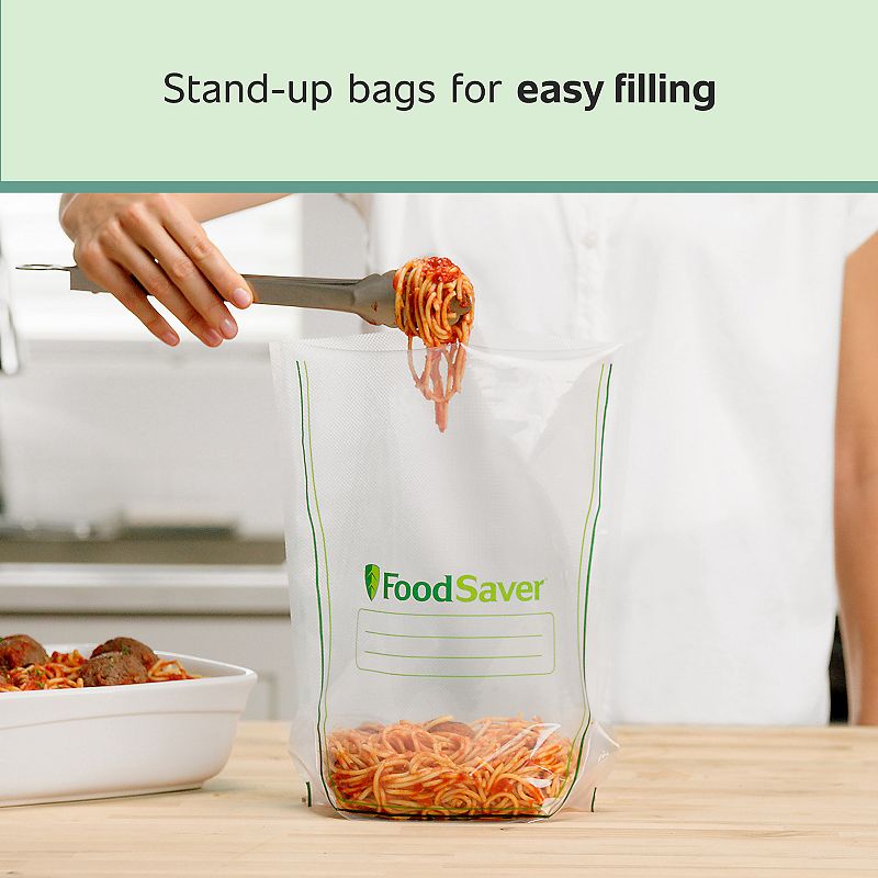 FoodSaver Easy Fill 1-Gallon Vacuum Sealer Bags