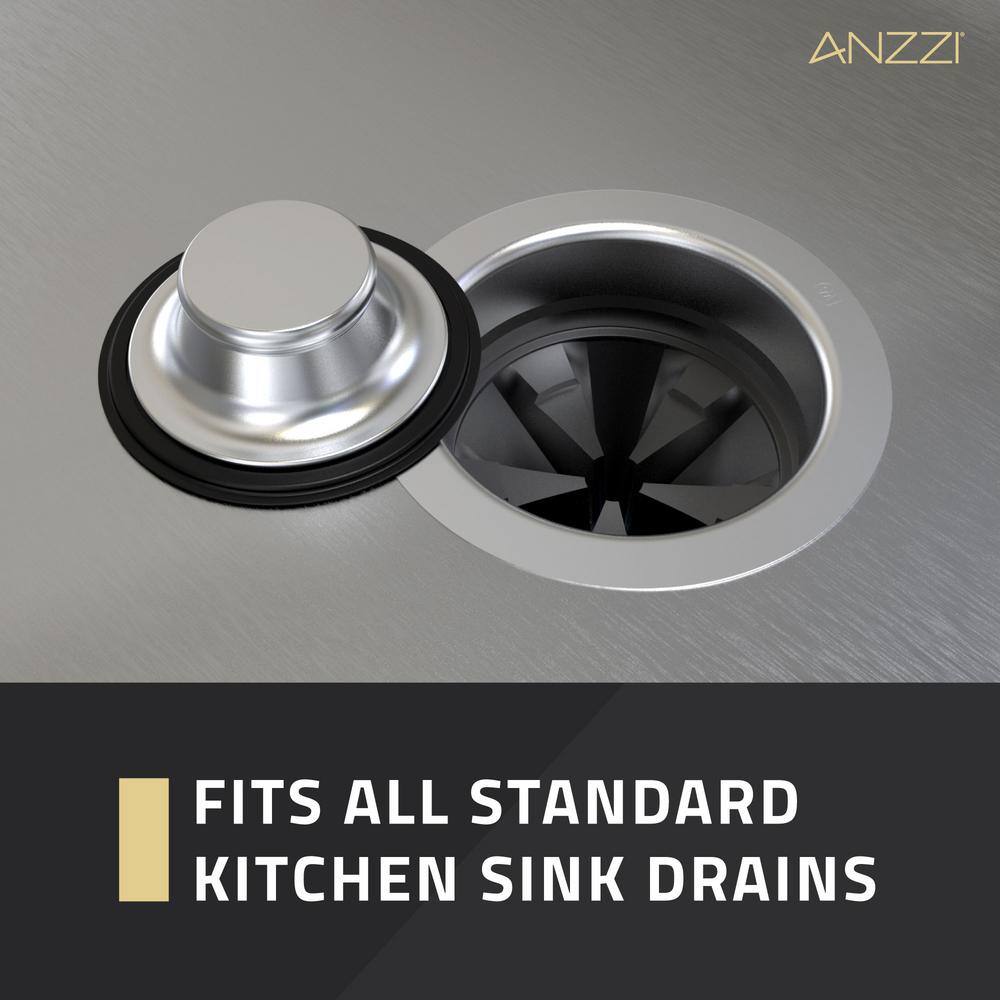 ANZZI Medusa 34 HP Continuous Feed Undersink Garbage Disposal GD-AZ234