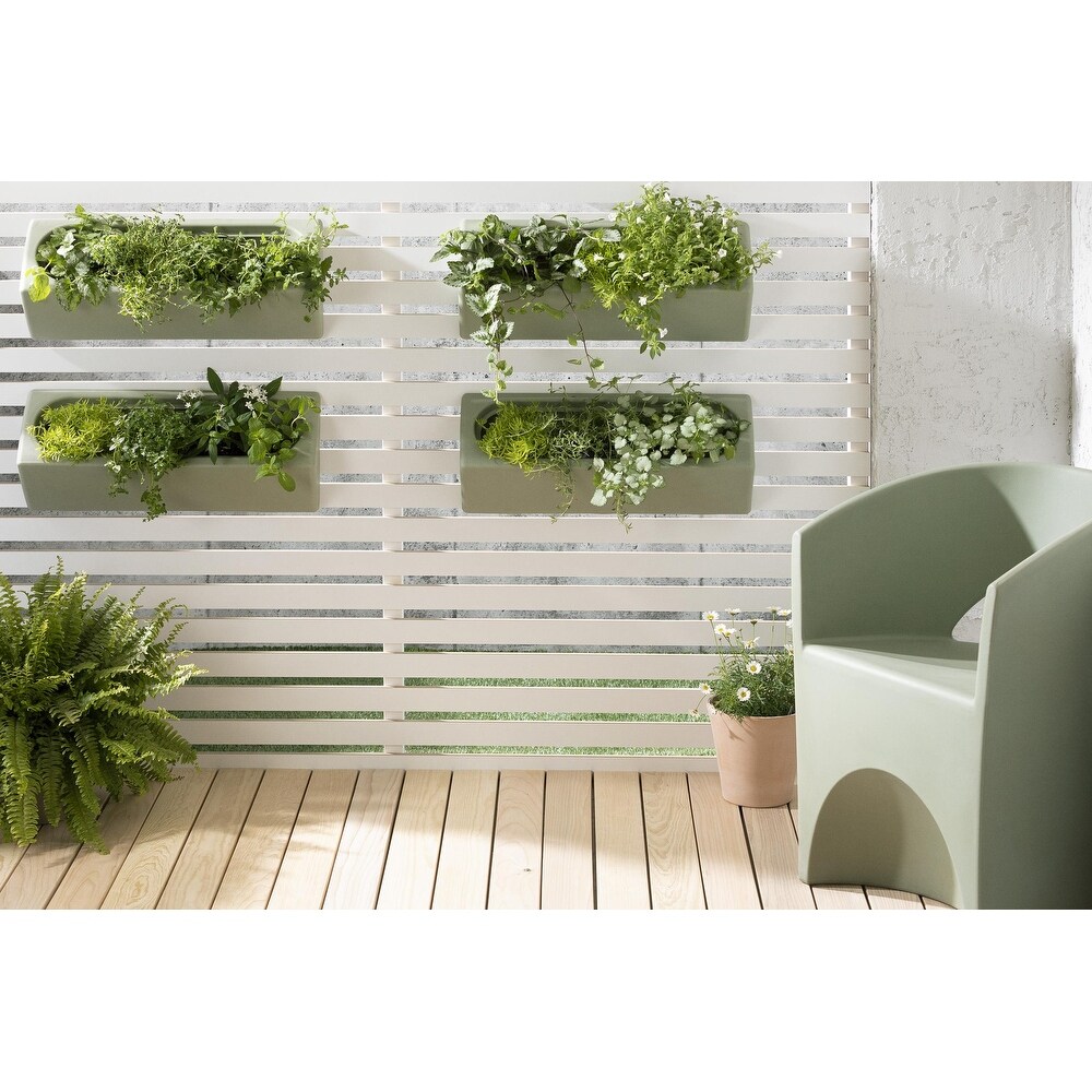 South Shore Dalya Outdoor Wall Planter   Set of 4