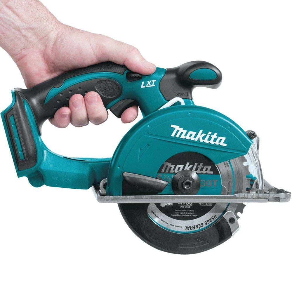 Makita 18V LXT Lithium-Ion 5-38 in. Cordless Metal Cutting Saw (Tool-Only) XSC01Z