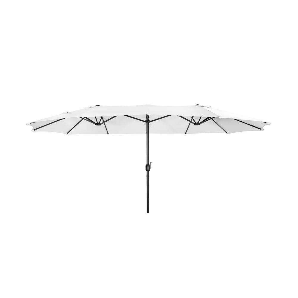 WESTIN OUTDOOR BALITwin 15 ft x 9 ft Rectangular Market Patio Umbrella in White