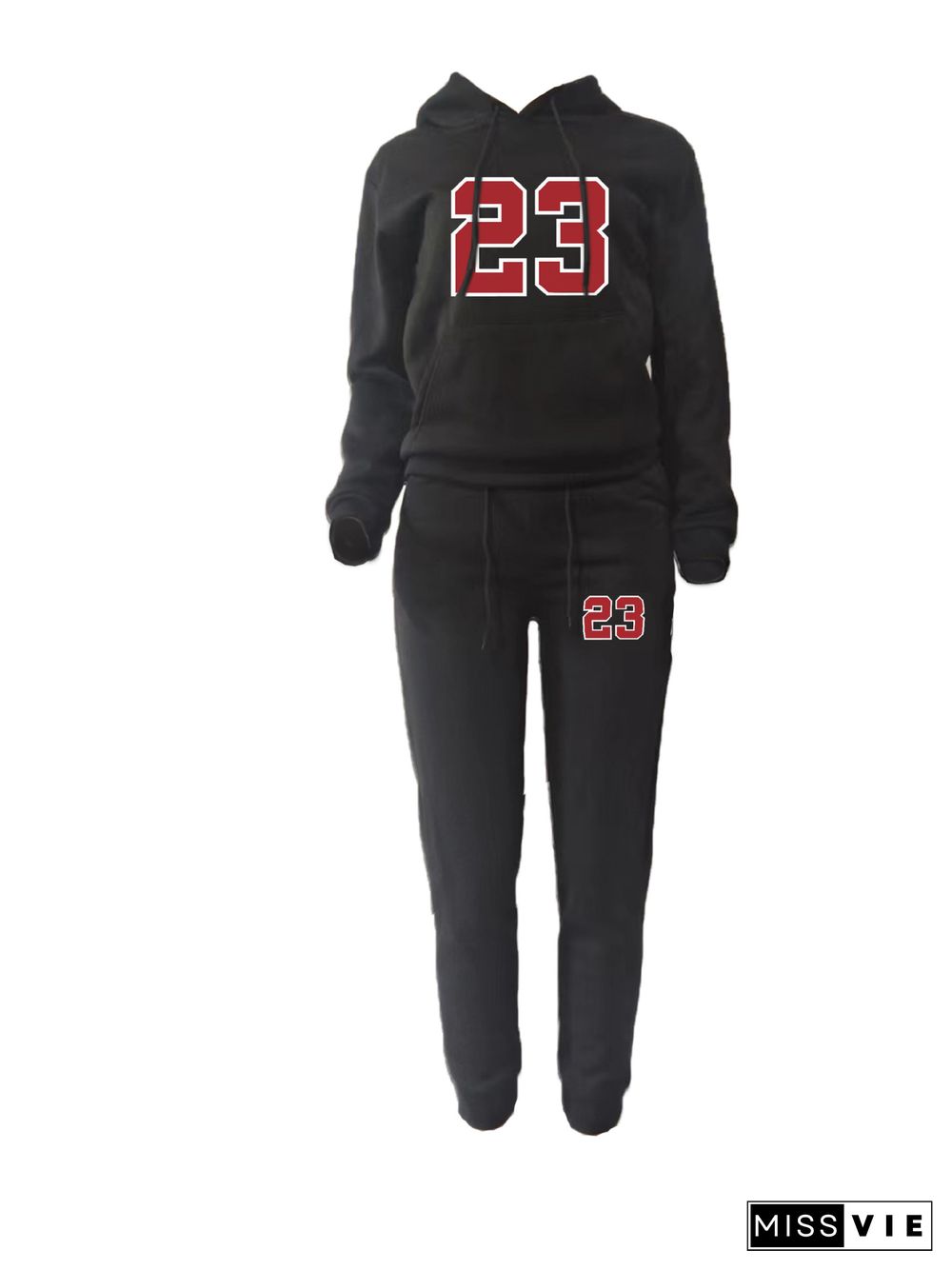 Plus Size Hoodies Sweatpants Two Piece Sets