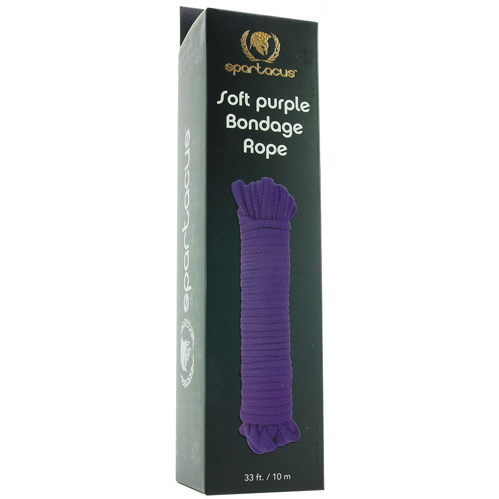 Soft Bondage Rope 33ft/10m in Purple