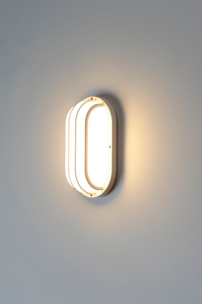 Maxim 10110FT Bulwark 6 quotTall Outdoor Wall Sconce   Beach Style   Outdoor Wall Lights And Sconces   by Buildcom  Houzz