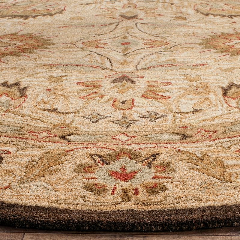 Safavieh Antiquity Margaret Framed Floral Wool Rug